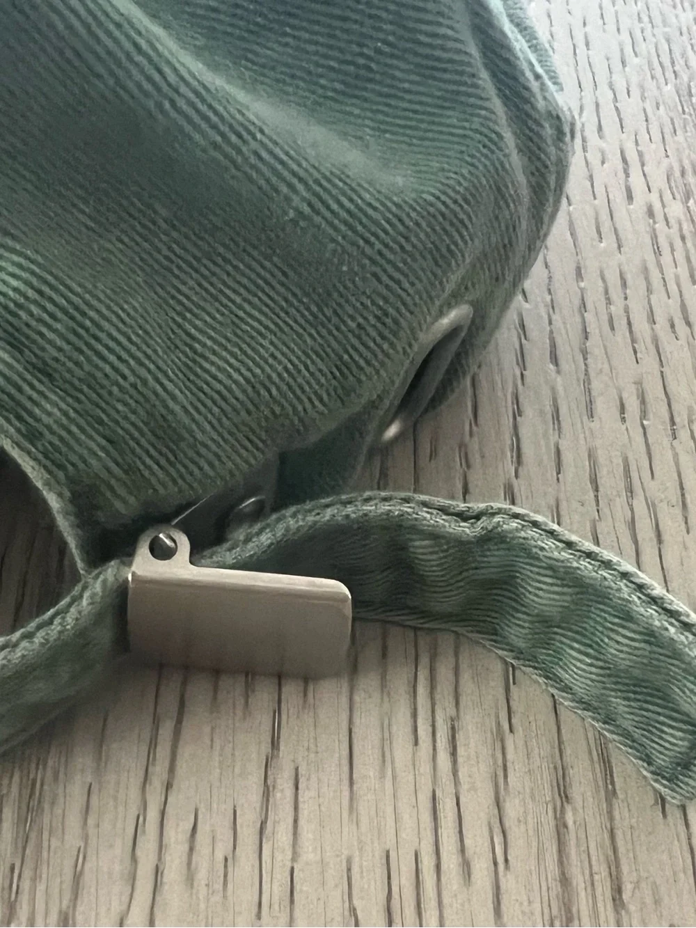 J. Crew Teal Green Cotton Baseball Cap